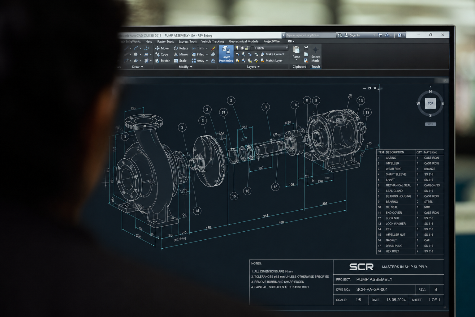Managing technical supply from RFQ to delivery